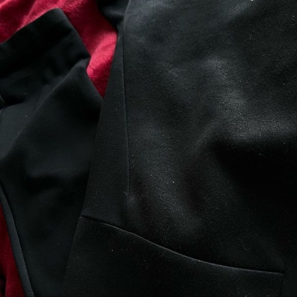 Dynamite black jeggings with silver zippers on side - Picture 5 of 6